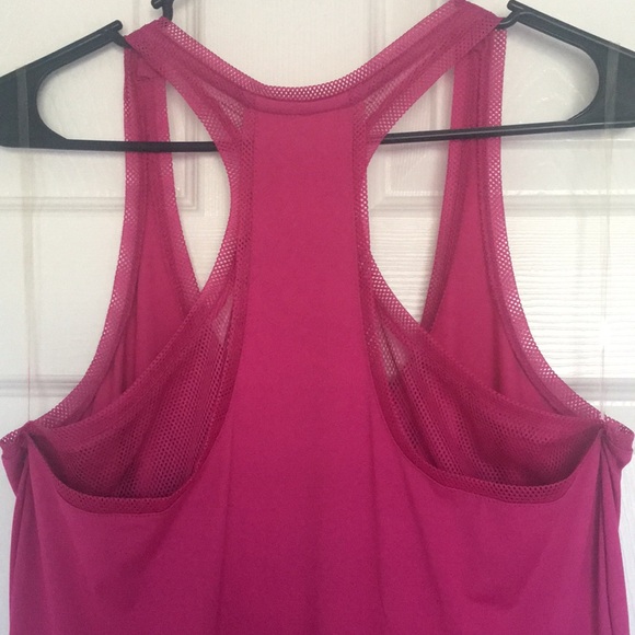 BRAND NEW Fabletics Fuchsia Sporty Maxi Dress - Picture 5 of 5